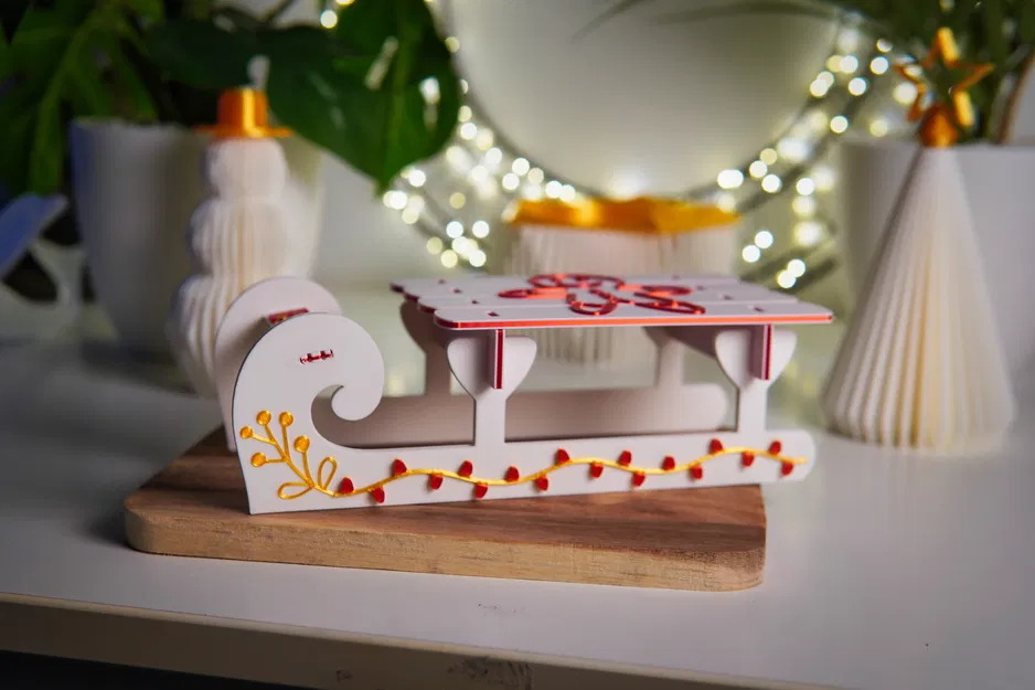 Ghép Hình Xe Trượt Tuyết Giáng Sinh 3D - Image 4