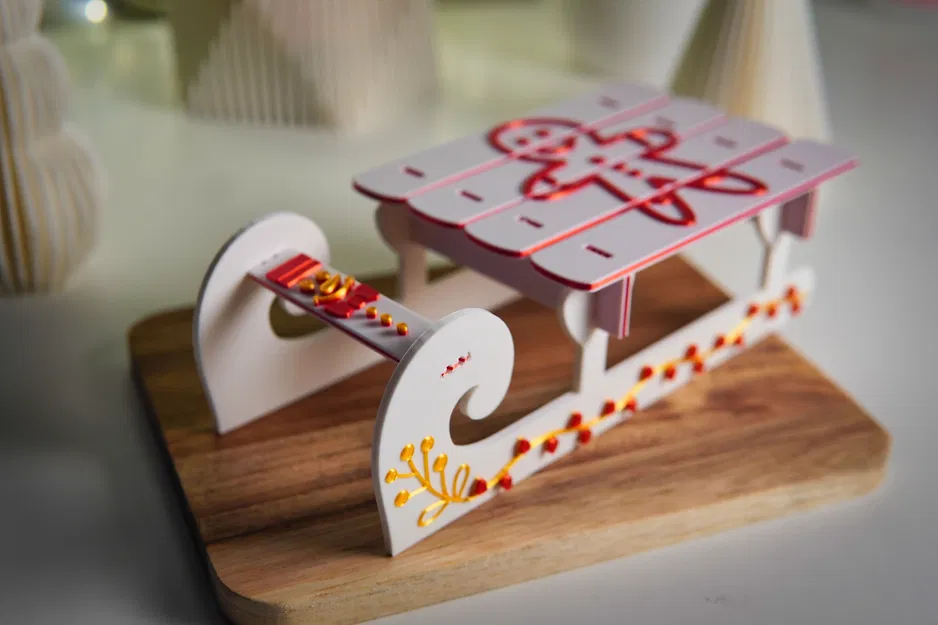 Ghép Hình Xe Trượt Tuyết Giáng Sinh 3D - Image 5