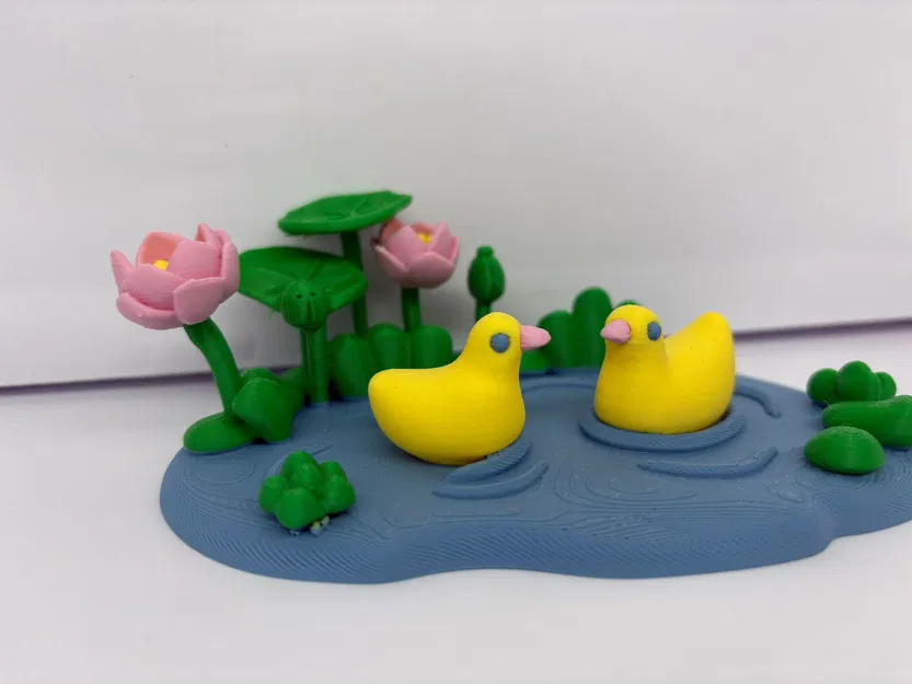 Vịt trong hồ - Đồ trang trí bàn làm việc - Image 2