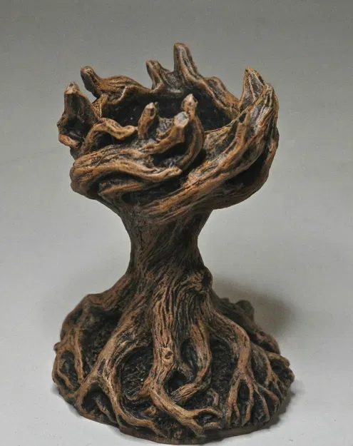 Chân Nến LED Hình Cây - Image 3