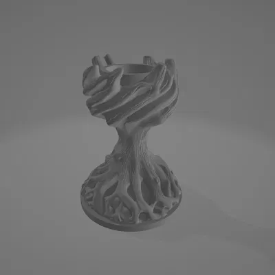 Chân Nến LED Hình Cây