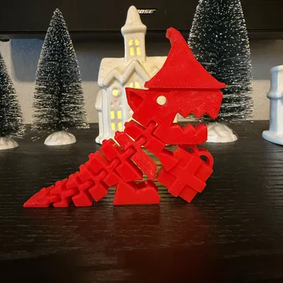 Khủng Long Dẻo Phiên Bản Giáng Sinh