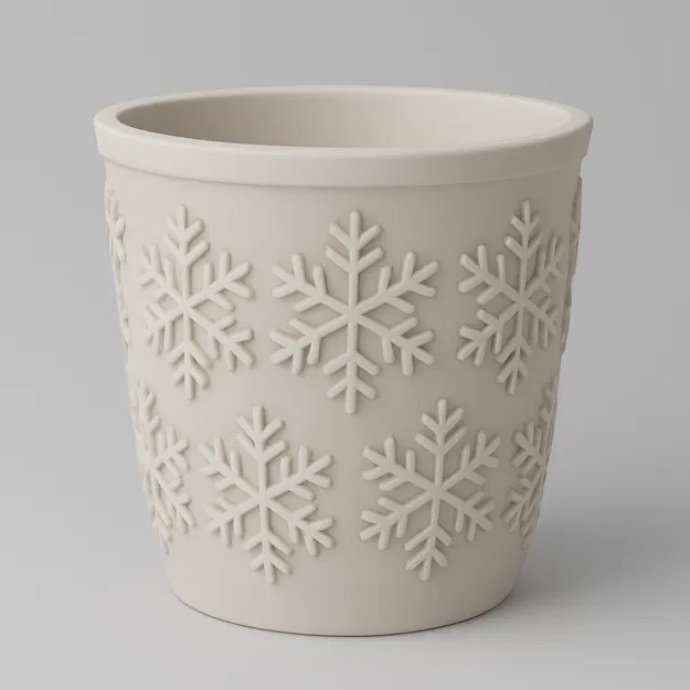 Chậu Hoa - Hoa Tuyết Nổi - Image 1