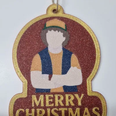 Dustin - Stranger Things - Ornament Treo Cây Thông Noel