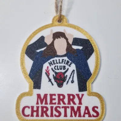 Móc Treo Cây Thông Noel Eddie - Stranger Things