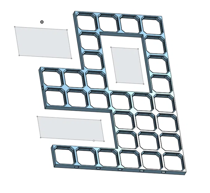 openGrid parametric generator với các lỗ khoét tùy chỉnh - Image 1