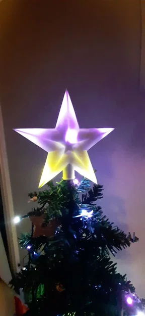 Ngôi Sao Trang Trí Cây Thông Noel - Image 1