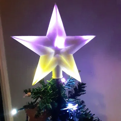 Ngôi Sao Trang Trí Cây Thông Noel