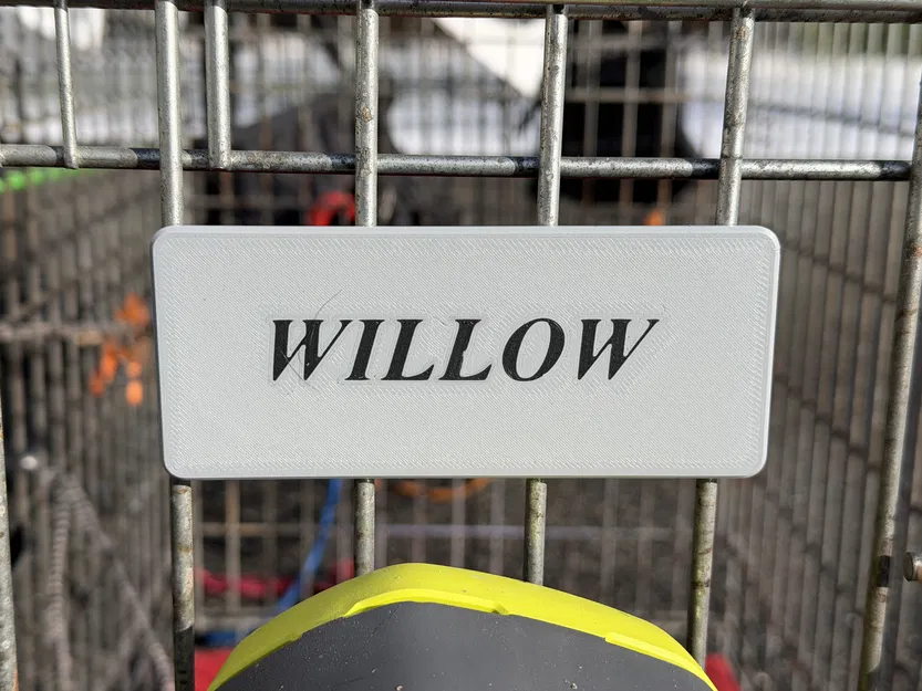 Nhãn Chuồng Chó Khắc Tên Tùy Chỉnh - Image 2