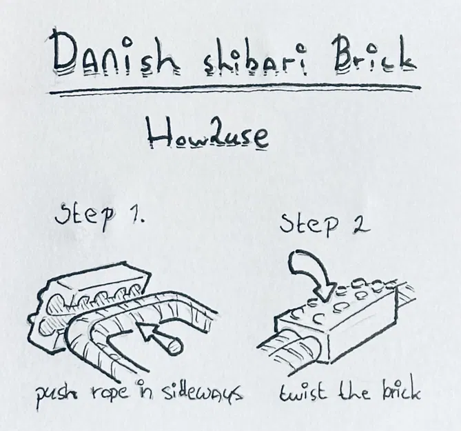 Gạch Shibari Kiểu Đan Mạch - Image 2