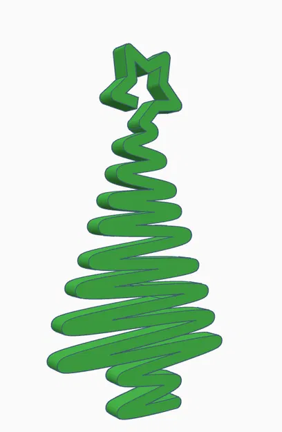 Cây thông Noel hiện đại đơn giản - DỄ IN! - Image 1