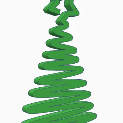 Cây thông Noel hiện đại đơn giản - DỄ IN!