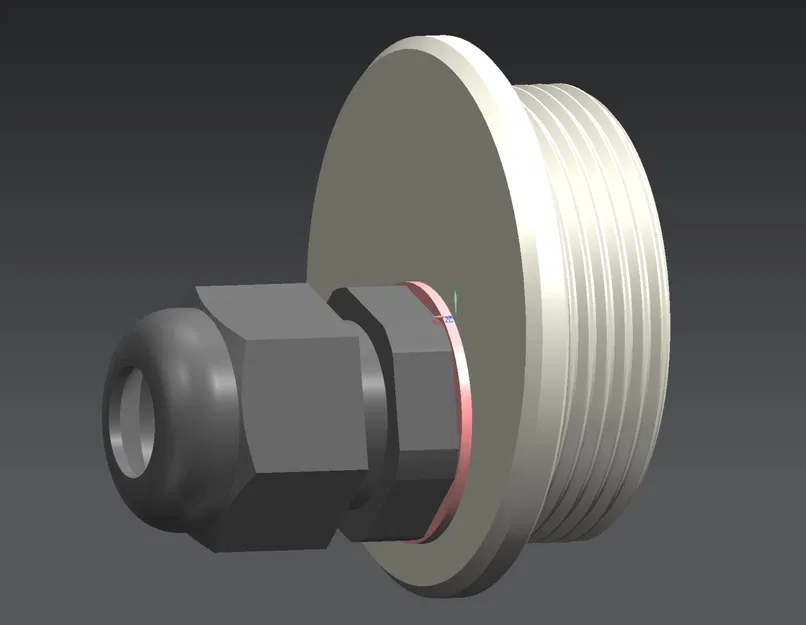 Bộ Chuyển Đổi Chặn PG29 sang Đầu Nối Cáp PG9 - Image 1