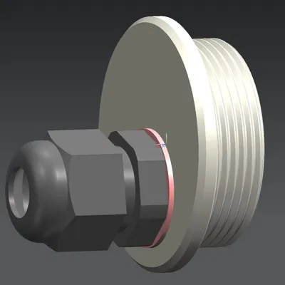 Bộ Chuyển Đổi Chặn PG29 sang Đầu Nối Cáp PG9