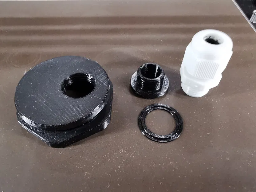 Bộ Chuyển Đổi Chặn PG29 sang Đầu Nối Cáp PG9 - Image 5