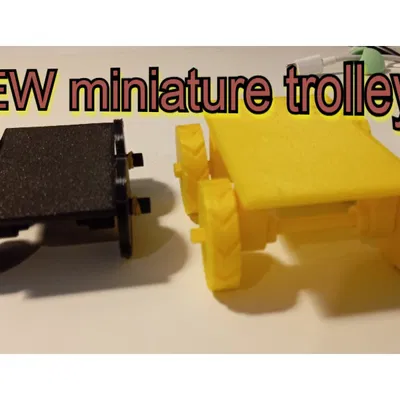 Chiếc Xe Đẩy Trưng Bày Nhỏ Mô-đun