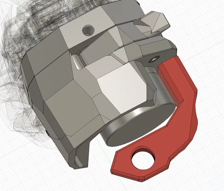 Chân giữ cáp Voron Stealthburner CW2 Umbilical SB2040 CAN BUS - Image 1