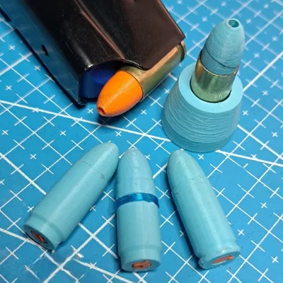 Viên Đạn Giả 9x19mm Luger - 3 Kiểu (Tập Bắn Khô)