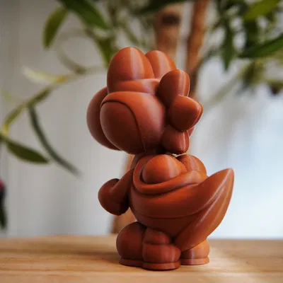 Mô Hình Yoshi Nhỏ Xinh Để Tô Màu