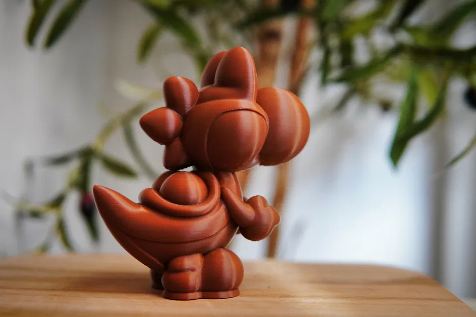 Mô Hình Yoshi Nhỏ Xinh Để Tô Màu - Image 4