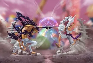 Mô Hình 3D Luffy vs LUCCI - One Piece - Image 1