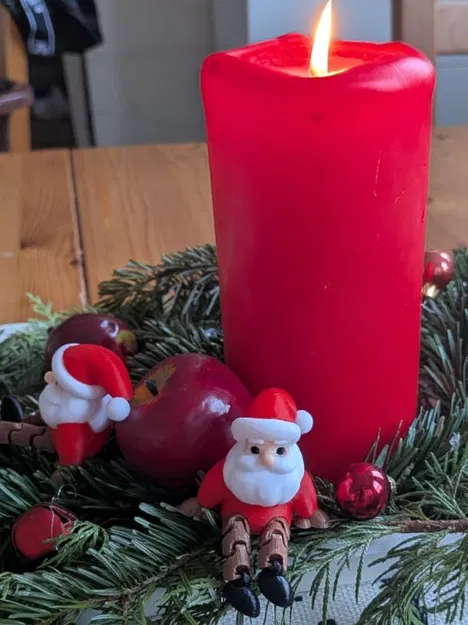 Ông Già Noel Khớp Dẻo Flexi Santa - Image 2