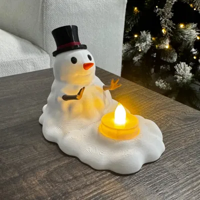 Chân Đèn Ông Già Tuyết Tan Chảy