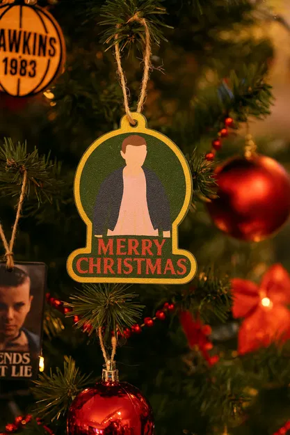 Eleven - Stranger Things - Đồ trang trí cây thông Noel - Image 1
