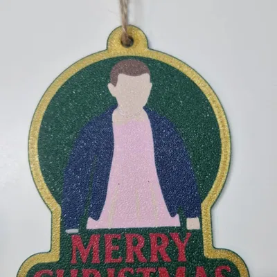Eleven - Stranger Things - Đồ trang trí cây thông Noel