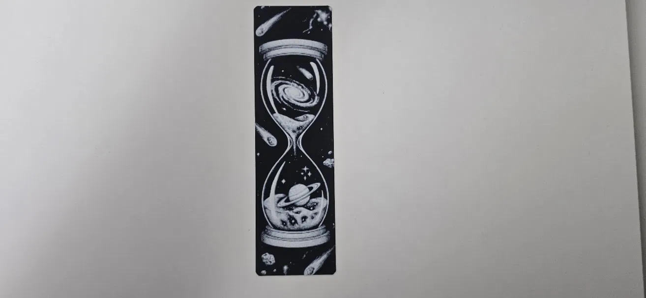Bookmark Đồng Hồ Cát Thời Gian và Không Gian Vũ Trụ - Image 1