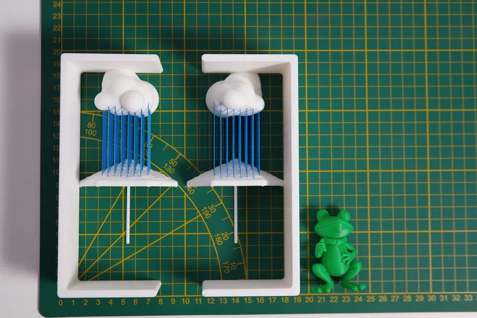 Ếch Trong Mưa - Nghệ Thuật Dây Treo - Image 2