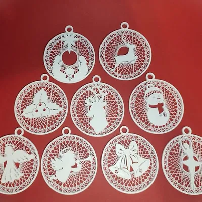 Phụ Kiện Giáng Sinh Kiểu Đan