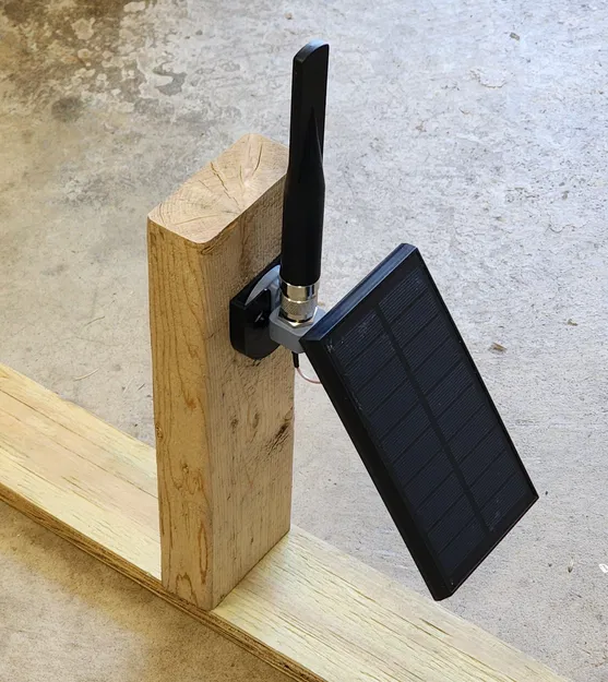 CẬP NHẬT! Giá đỡ Node Năng lượng Mặt trời Meshtastic Harbor Breeze Tối giản - Image 6