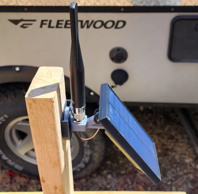 CẬP NHẬT! Giá đỡ Node Năng lượng Mặt trời Meshtastic Harbor Breeze Tối giản - Image 7