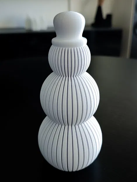 Ông Già Tuyết Giáng Sinh Thiết Kế Sọc Dọc - Image 2