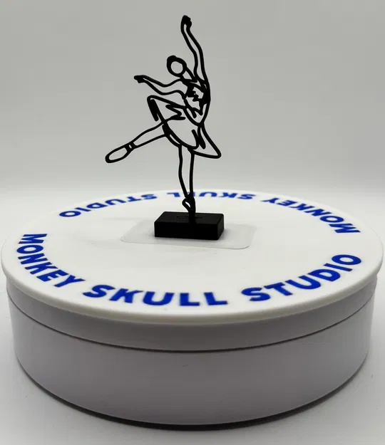 Tượng Nghệ Thuật Đường Nét Vũ Công Ballet - Image 6