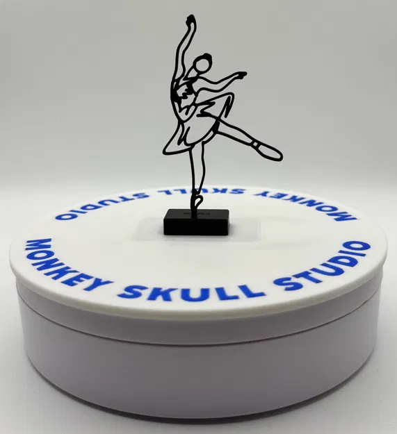 Tượng Nghệ Thuật Đường Nét Vũ Công Ballet - Image 7