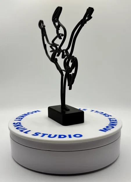 Tác Phẩm Điêu Khắc Line Art Vũ Công Đường Phố - Image 5