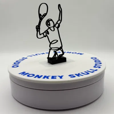 Tác phẩm Điêu khắc Nghệ thuật Vẽ đường nét Giao bóng Quần vợt