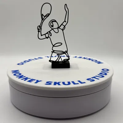 Tác phẩm Điêu khắc Nghệ thuật Vẽ đường nét Giao bóng Quần vợt