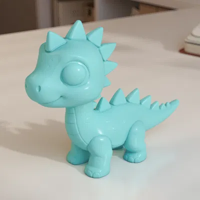 Khủng long nhỏ - Mô hình 3D dễ thương cho bé