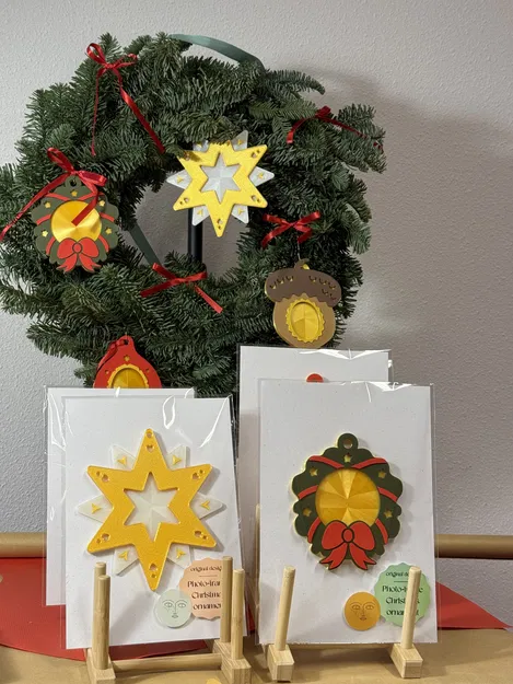 Móc treo Giáng sinh hình vòng nguyệt quế - Image 2