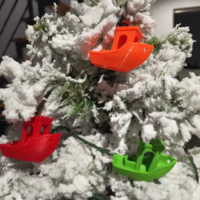 Phụ kiện Móc Treo 3DBenchy Trang Trí Noel