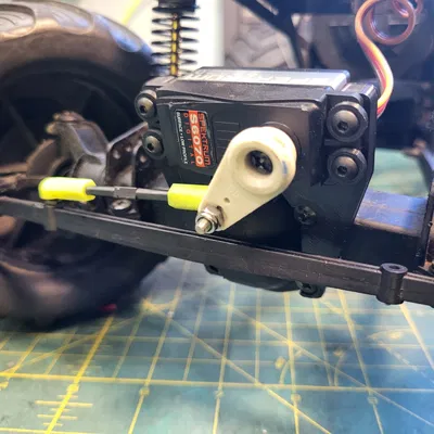 Giá đỡ servo ngắn cho Wheely King