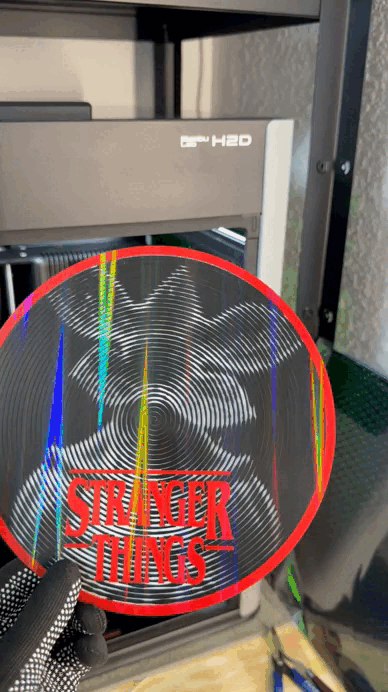 Mô hình Demogorgon Stranger Things Ảo Ảnh Quang Học - Thumbnail 1