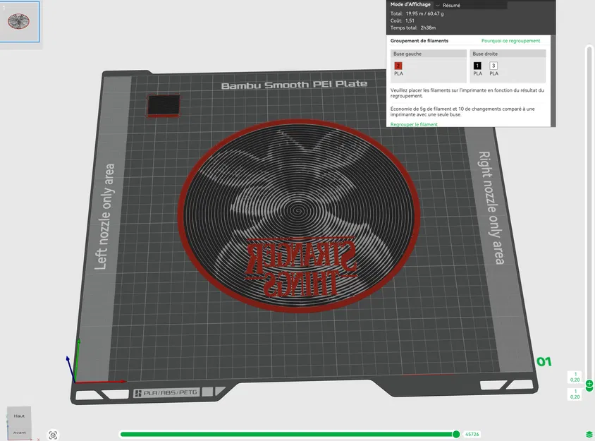 Mô hình Demogorgon Stranger Things Ảo Ảnh Quang Học - Image 5