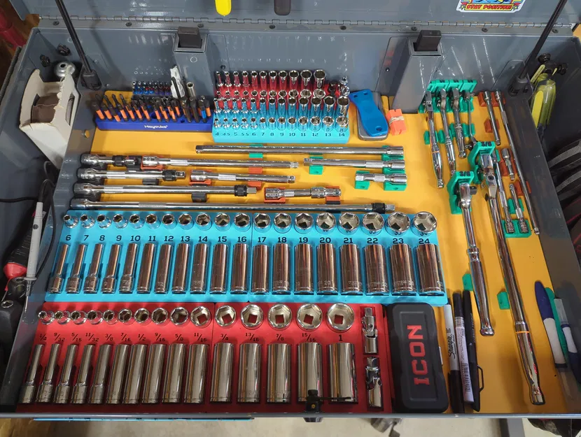 Khay Đựng Tuýp Quinn 1/4" Master - Image 2