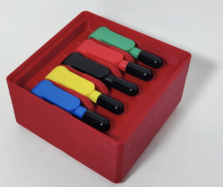 Hộp Đựng Đầu Dò Từ Tính Gridfinity 4x4x6u - Image 1