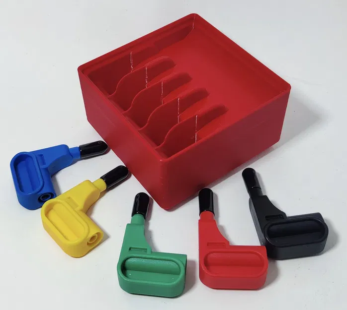 Hộp Đựng Đầu Dò Từ Tính Gridfinity 4x4x6u - Image 2