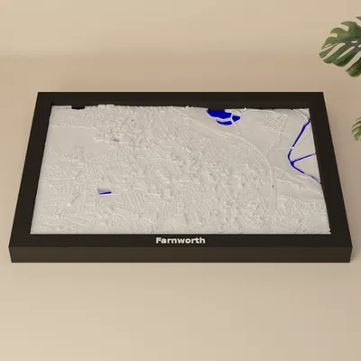 Mô hình thu nhỏ địa hình Farnworth, Vương quốc Anh